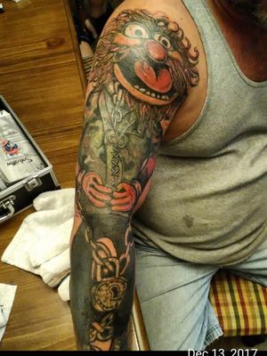 Huge Cover Up I did way back in the day