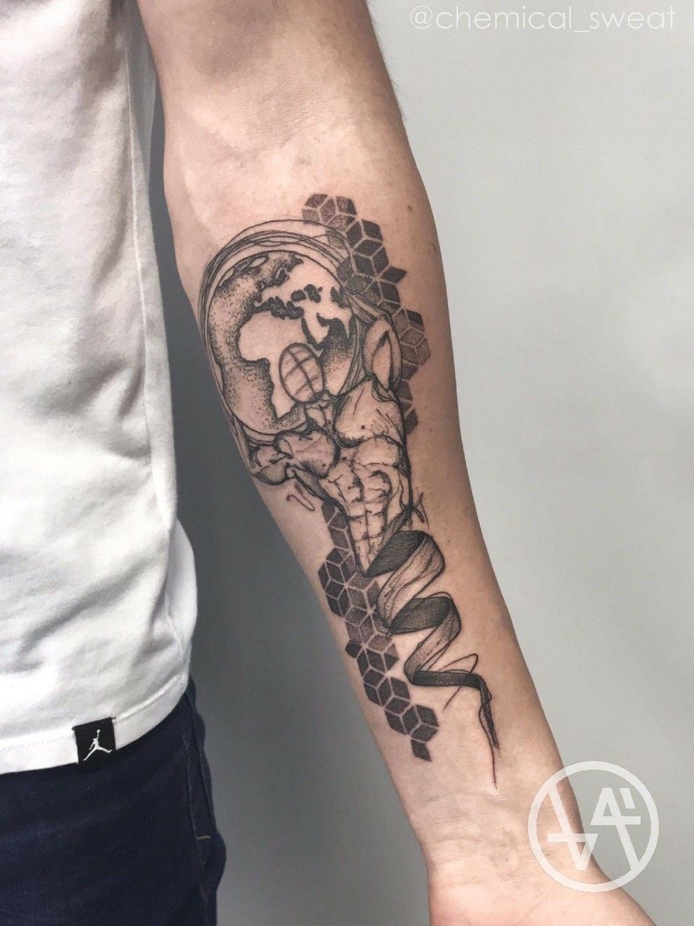 Pin by 树 on 纹身 | Forearm sleeve tattoos, Atlas tattoo, Greek tattoos