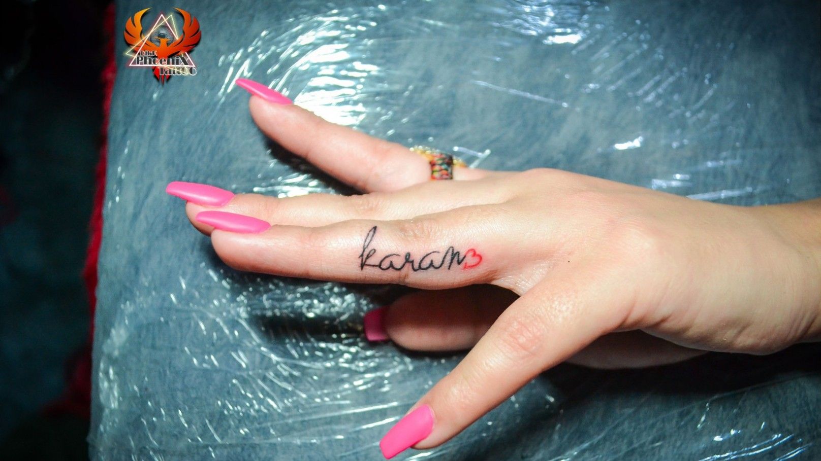 Pin by Karan Tattoo on name tattoo | Compass tattoo, Triangle tattoo, Leaf  tattoos