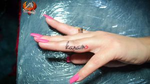 You don't need someone to complete you, You only need someone to Accept you "COMPLETELY". #karan❤ #nametattoo #fingertattoos #cutetattoos #girlstattoo #ringfingertattoo #colourtattoo #cleanlinetattoo #neattattoo #neatline #liningtattoo #thecleanestlinesinbusiness #tattoolovers #tattoodo #tattoomagazine #inkdrawing #fingerstyle #lifestyle #tattooforlife #chandigarh #wherechandigarhinked #chandigarh_diaries #besttattoo #artist #topartist
