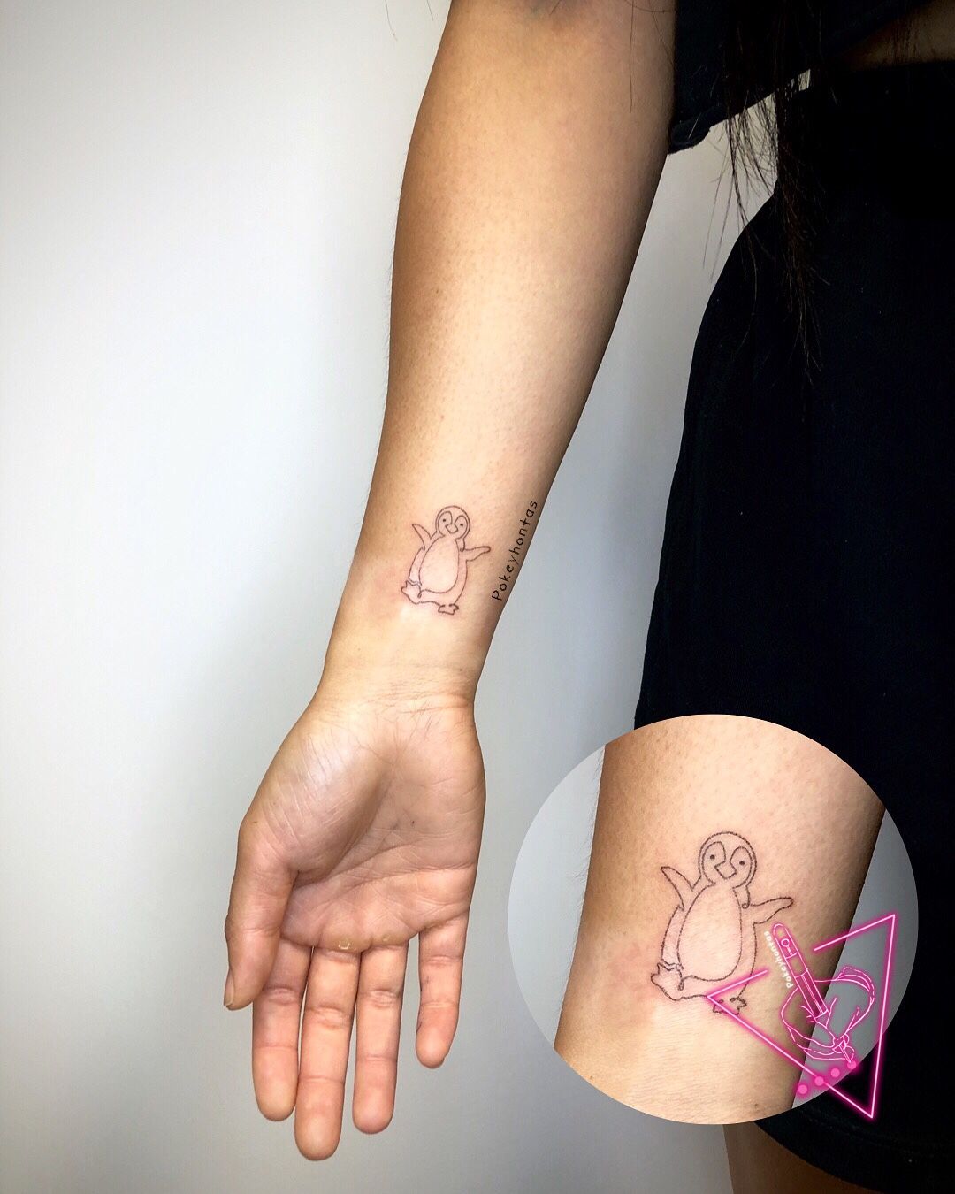 16 Stylish Penguin Wrist Tattoo Designs - Tattoo Designs – TattoosBag.com