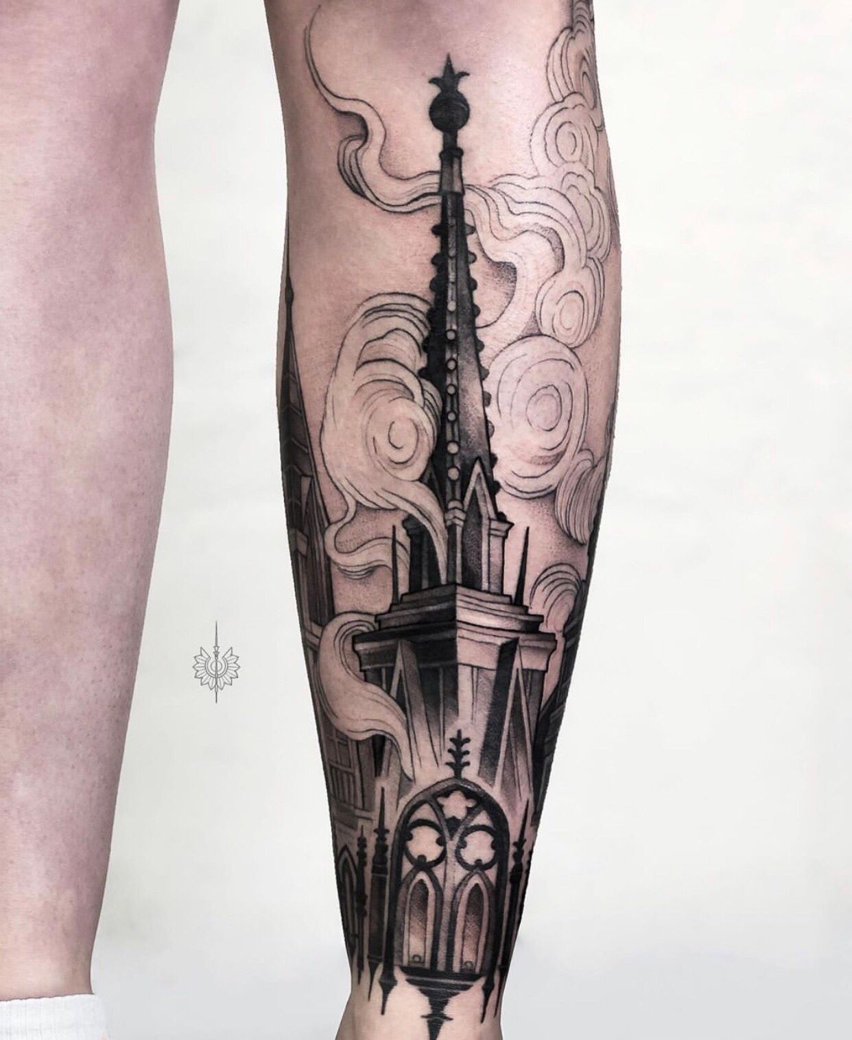 Tattoo Tatuagem Tower Torre Xadrez Chess
