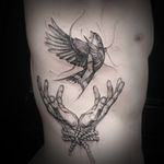 Bird and Bound Hands