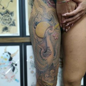 Gru in stile giapponeseFederico Caretto tattoo artist