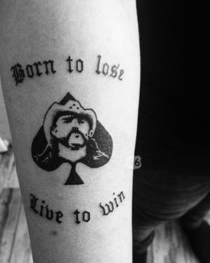 Born to loseLive to winLemmy kilmister