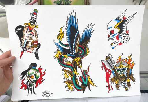 Flash tattoo