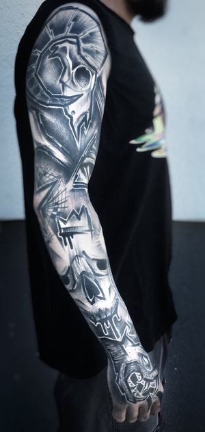 Tattoo by The Mighty Stork Tattoo Club