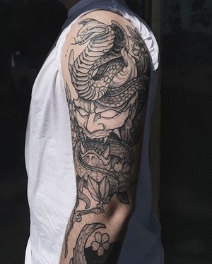 Tattoo by VeAn Tattoo Kherson Black