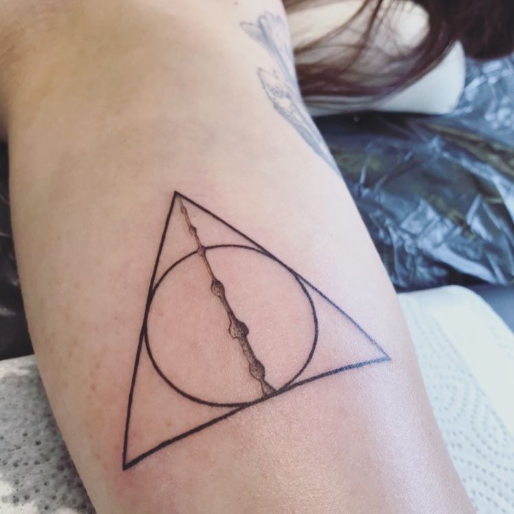 Deathly Hallows Tattoo Drawing
