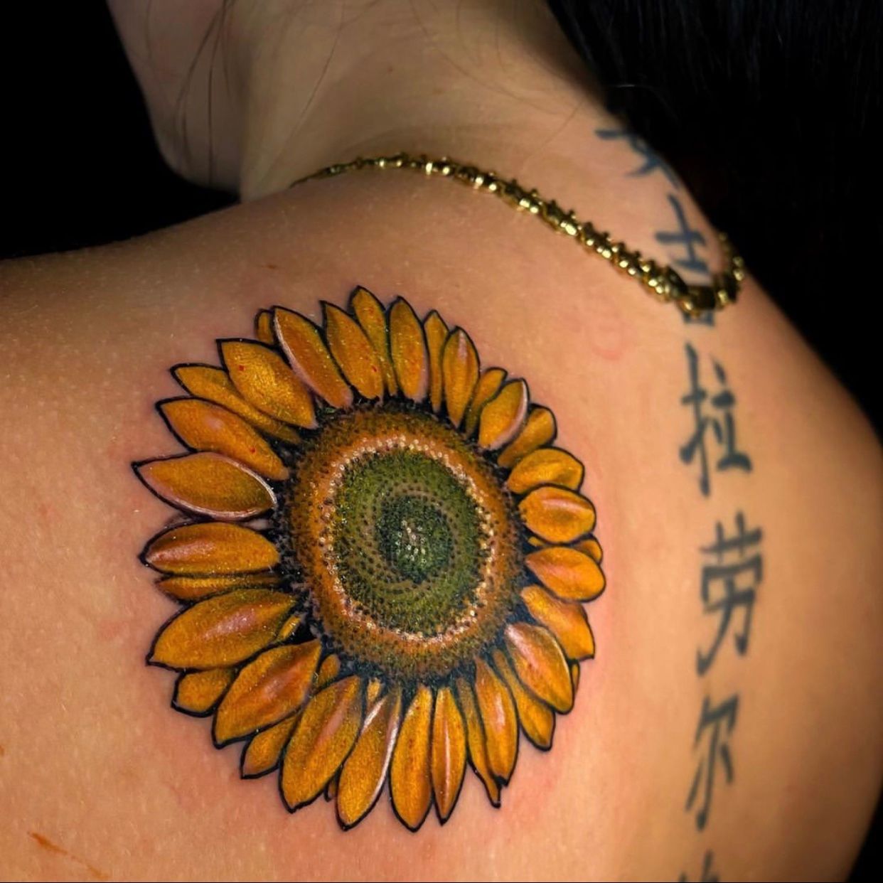 Sketch Sunflower Temporary Tattoo – neartattoos