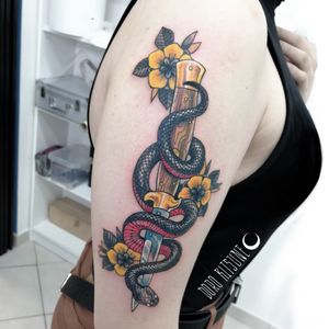 Tattoo by ctattoolhu studio