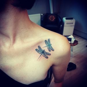 #tattooprague #tat #dragonfly #prague 
