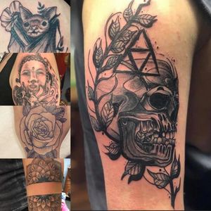 A collection of a few tattoos I have done on various clients on a variety of places 