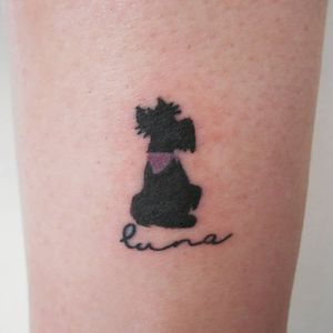 Mascota Luna, diseño traído por el cliente. Vinculo afectivo para toda la vida.