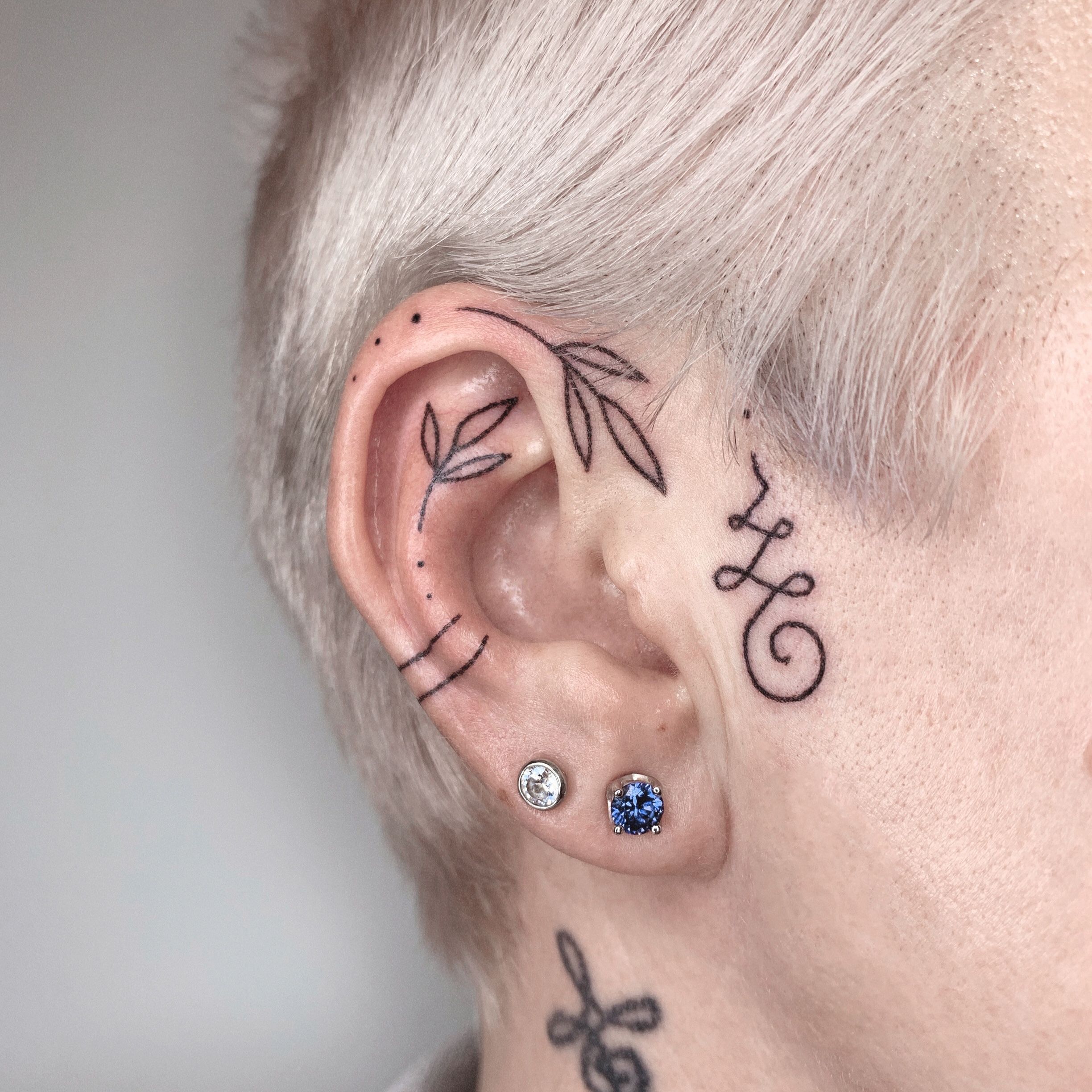 mandala ear tattooTikTok Search