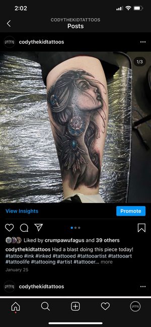 Tattoo by Trewink Tattoos and Body Piercings