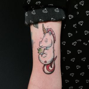 #unicorn #candy #tattoo #neotraditional #color #original #g #melynalape #junglestreet