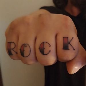 ROCK 👊 #tete #tattoo #ink 