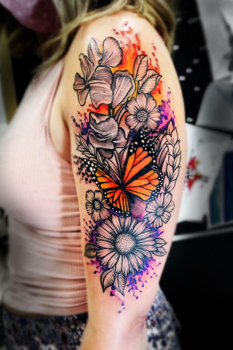 Tattoo uploaded by Ocean Blue Tattoo & Art Studio • "Marvin the