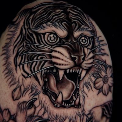Irezumi tiger, would like to do more work like this 😎
