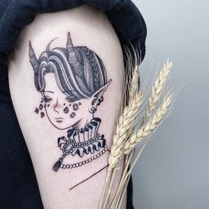 / diamond tears / #taipei#taipeitattoo#illustrative https://instagram.com/inkbynotyet