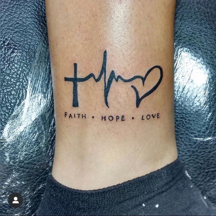 Tattoo uploaded by Juan Camilo Rojas Valencia • 💉 “faith, hope, love” •  Tattoodo