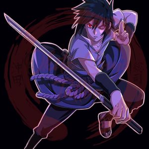 Illustration of Uchiha Sasuke 