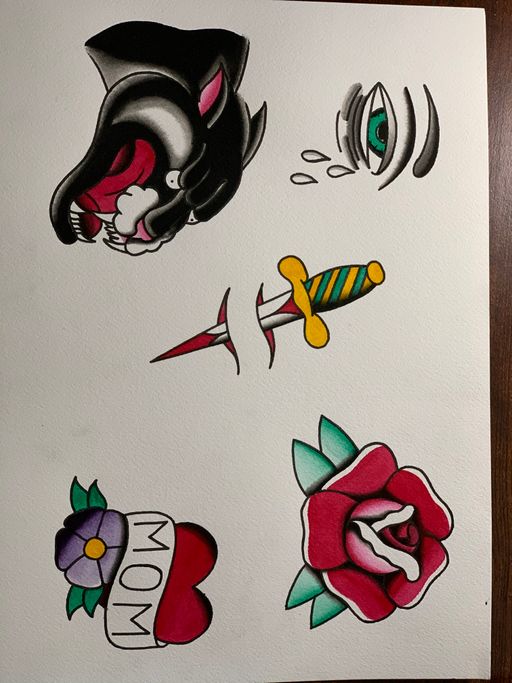 Flash tattoo