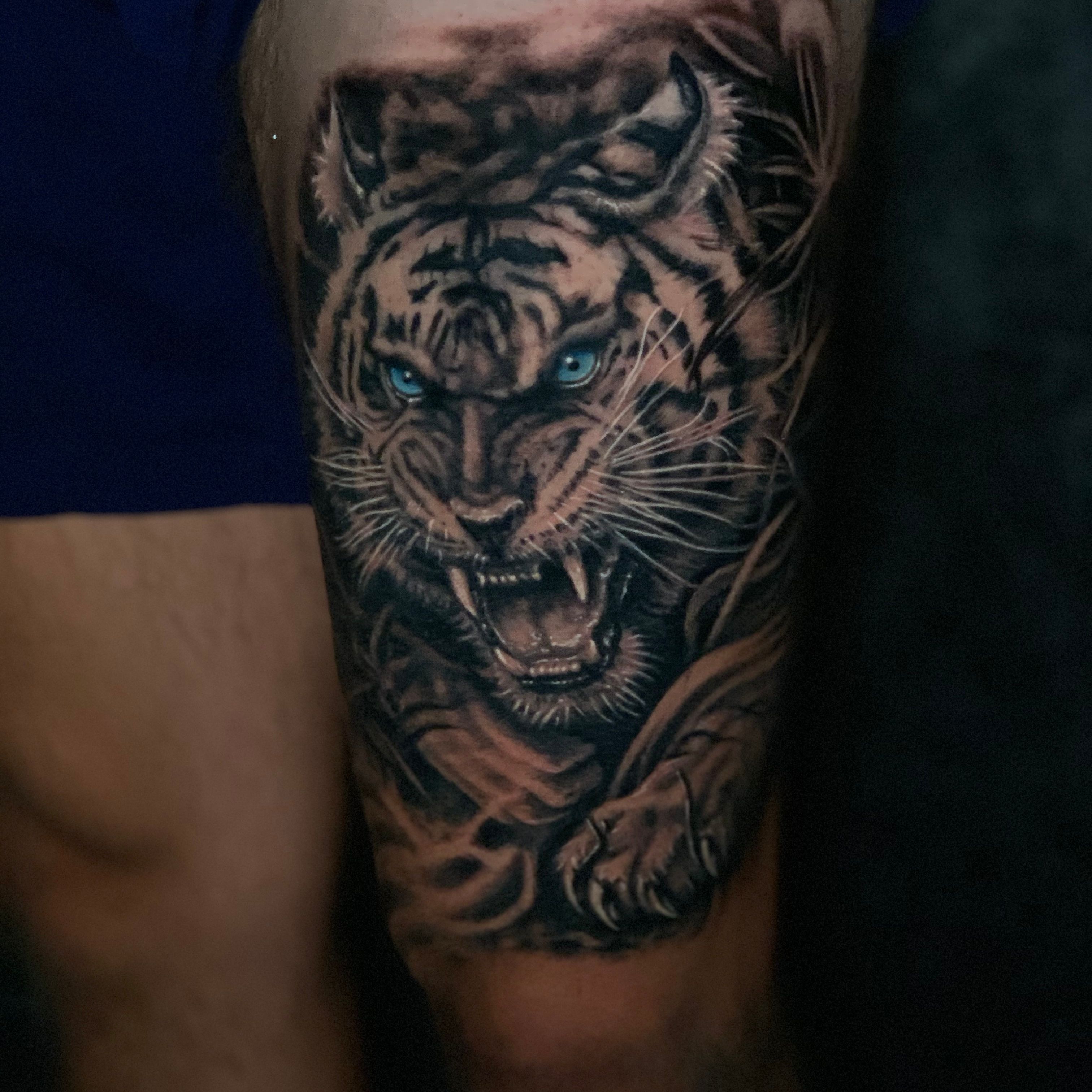 White Tiger Tattoo Fail  Tattoo Ideas and Designs  Tattoosai