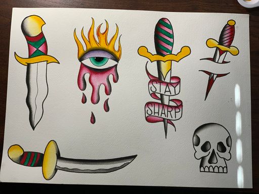 Flash tattoo