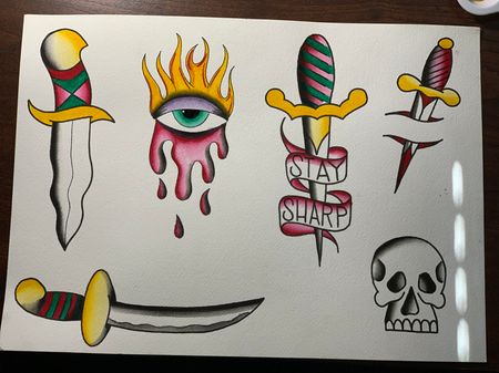 Flash tattoo