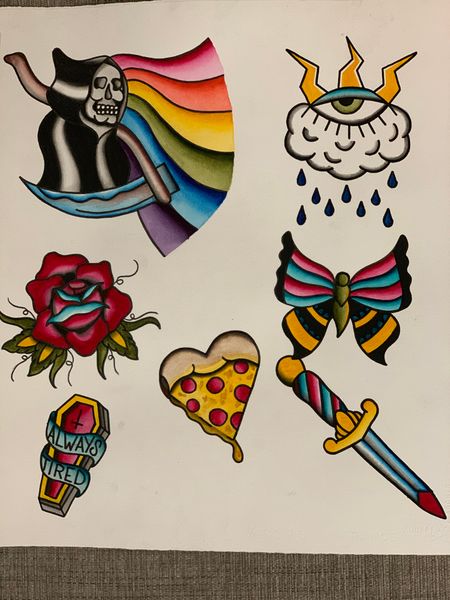 Flash tattoo