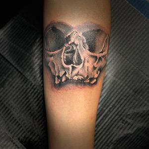 Small skull face to build off of for this sleeve project
