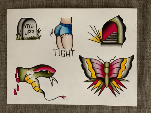 Flash tattoo