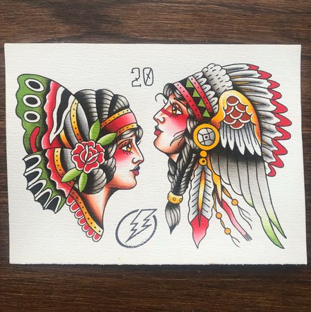 Flash tattoo