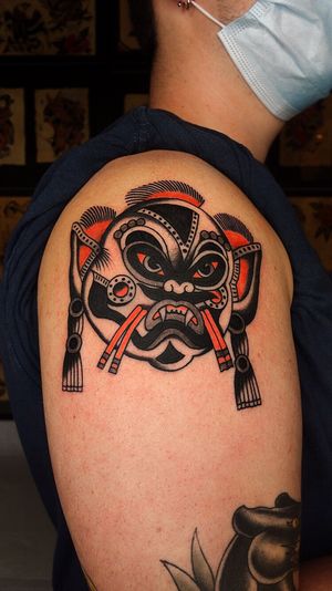 Tattoo by Red heart tattoo 