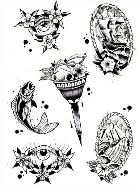 Flash tattoo