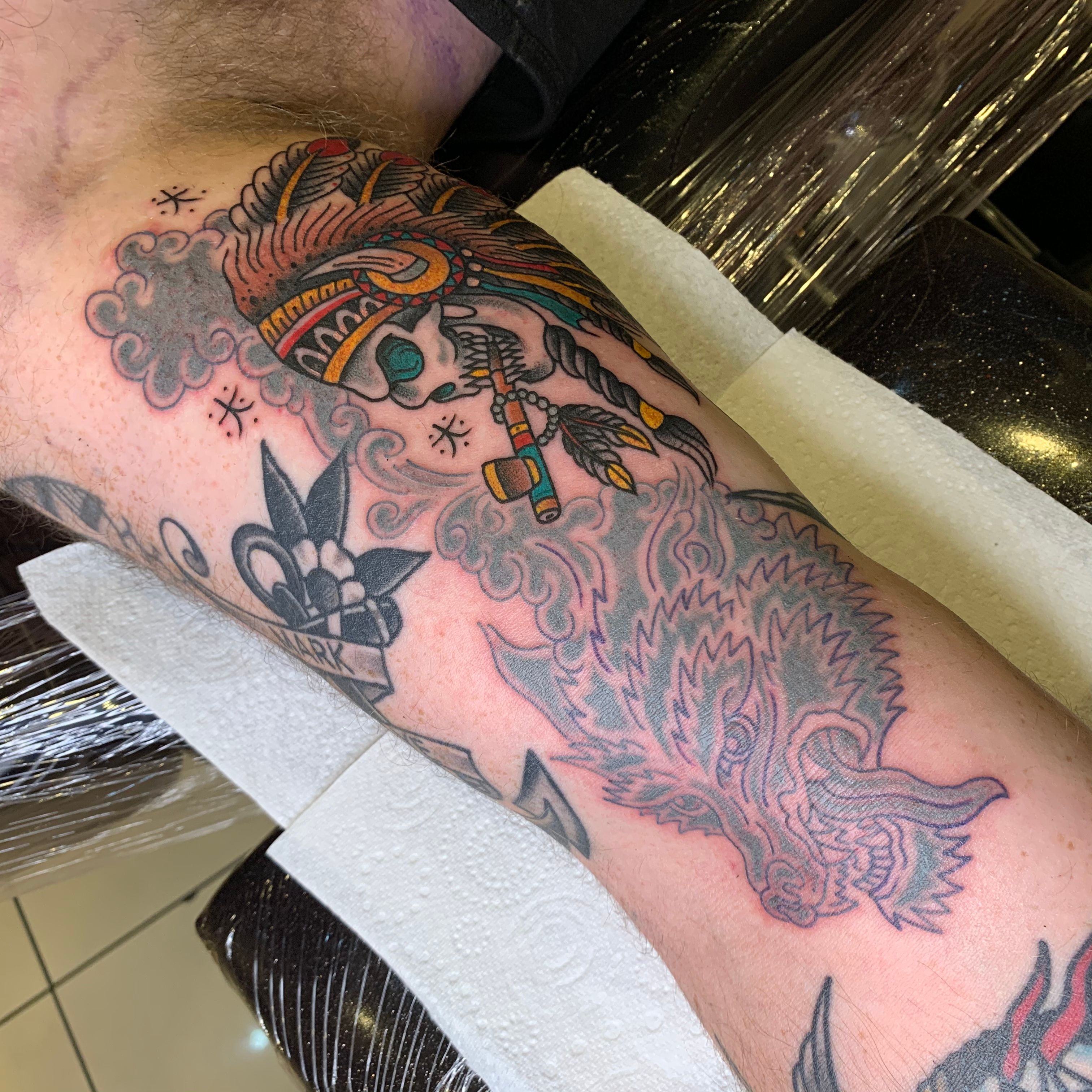 Leg Tattoos | Colour Works Tattoo Studio | Dublin 1