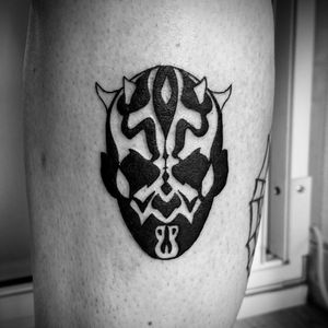 Star Wars dark maul tattoo