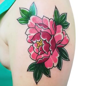 Color peony....For consultations and appointments send a message or an e-mail to andres1lv4tattoo@gmail.com