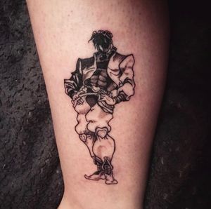 Jojo’s bizarre adventure tattoo Dio Brando 