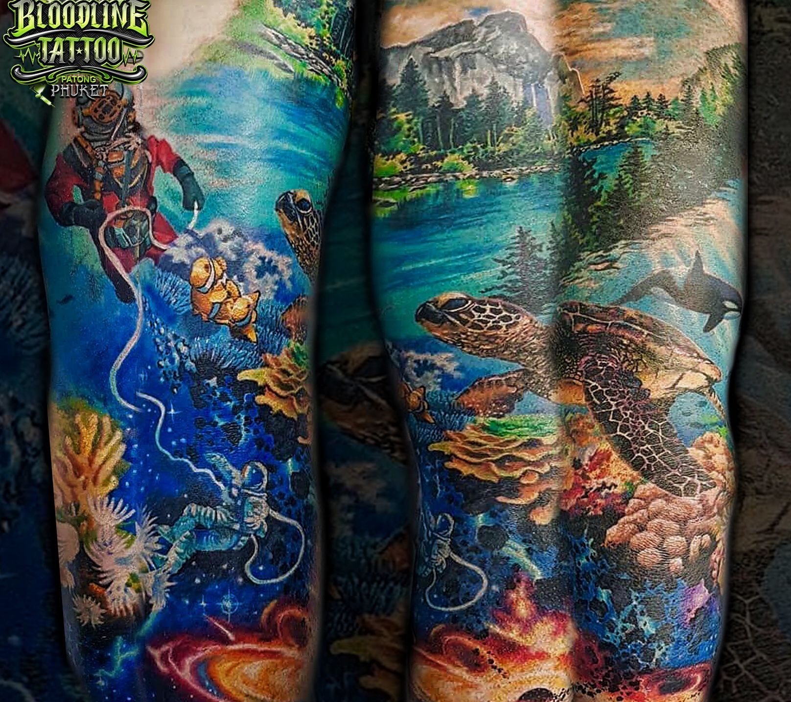 underwater' in Tattoos • Search in +1.3M Tattoos Now • Tattoodo