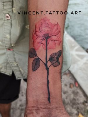 Flower tattoo...