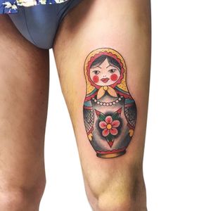 Matryoshka ... For consultations and appointments send a message or an e-mail to andres1lv4tattoo@gmail.com