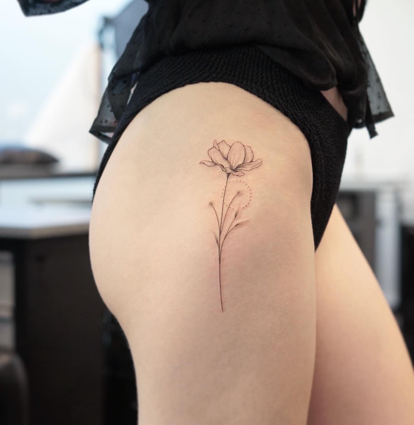 Wild poppy tattoo by Laila Yanez  Post 29689