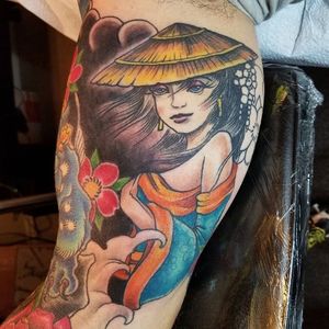 Geisha girl by Nick Clark