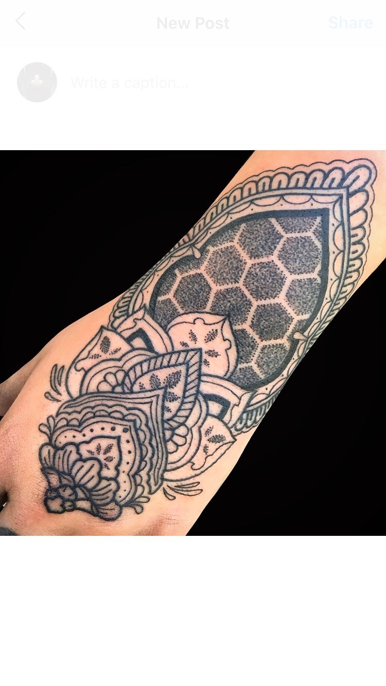 Pin by JJ Bts3958 on Tattoo ideas | Hexagon tattoo, Tattoo filler, Sleeve  tattoos