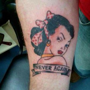 X-Files Never Again tattoo idea