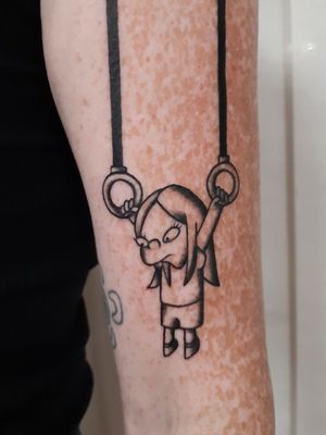 Little simpsons piece from Saturday. Loved doing this!