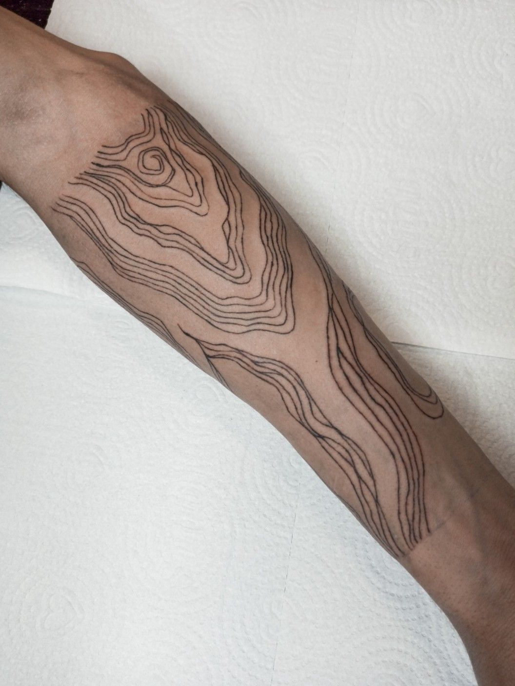 Tattoo uploaded by Christina Witherington  Topographic map  Tattoodo